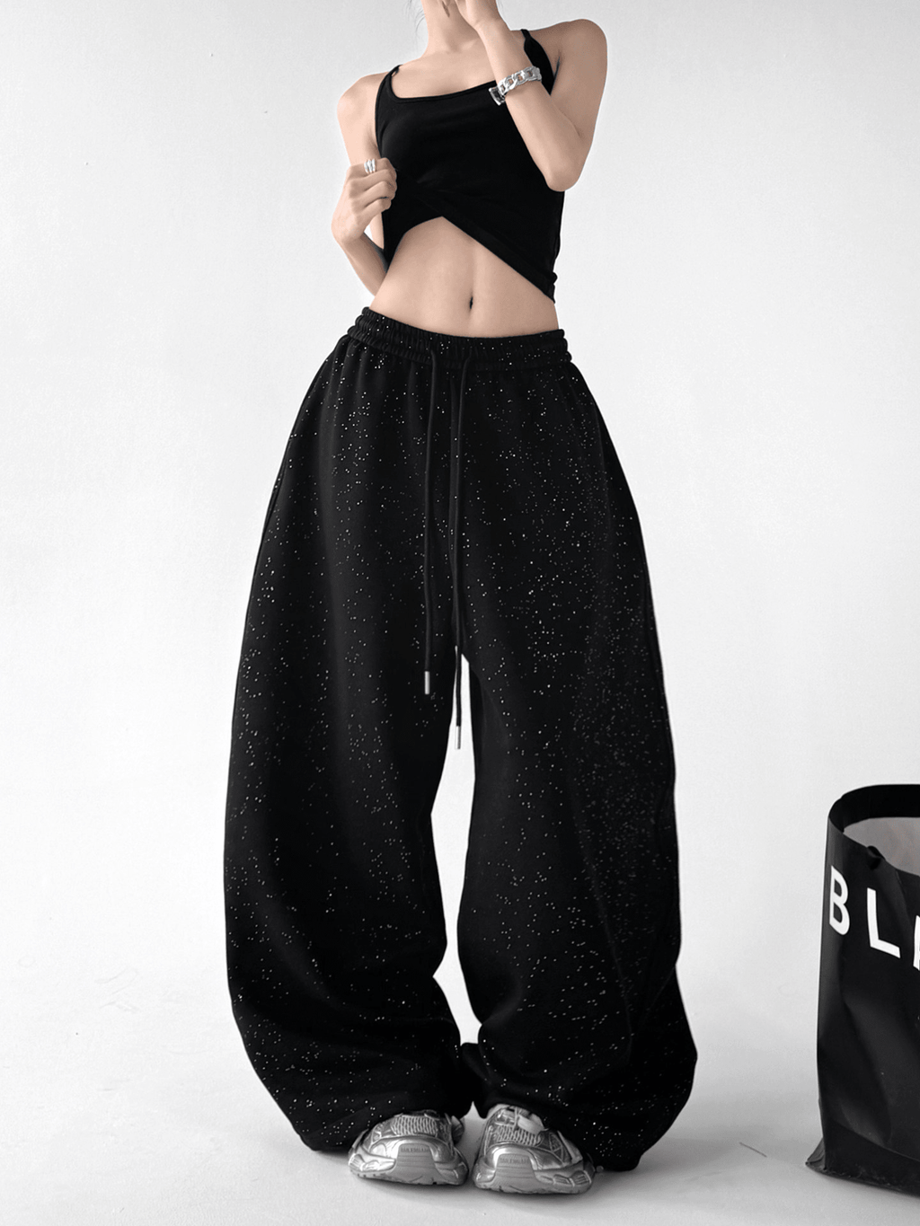 Galaxy Speckle Wide - Leg Lounge Pants - CT5638 - COPPING THREADS - CT Select