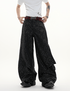 Galaxy Speckle Wide - Leg Trousers - COPPING THREADS - ArguE CulturE