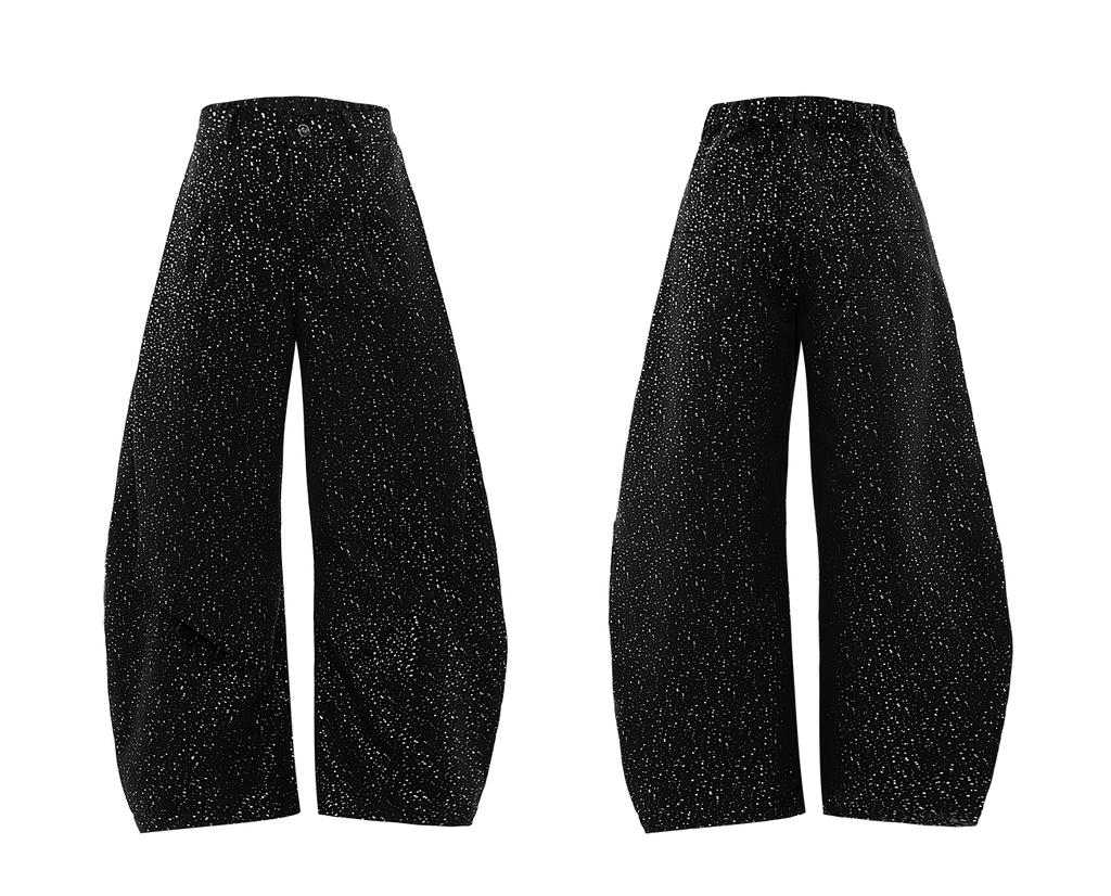 Galaxy Speckle Wide - Leg Trousers - COPPING THREADS - ArguE CulturE