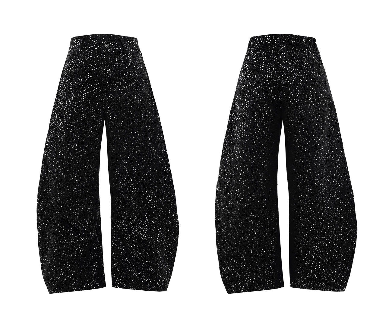 Galaxy Speckle Wide - Leg Trousers - COPPING THREADS - ArguE CulturE
