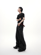 Galaxy Speckle Wide - Leg Trousers - COPPING THREADS - ArguE CulturE