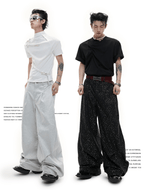 Galaxy Speckle Wide - Leg Trousers - COPPING THREADS - ArguE CulturE