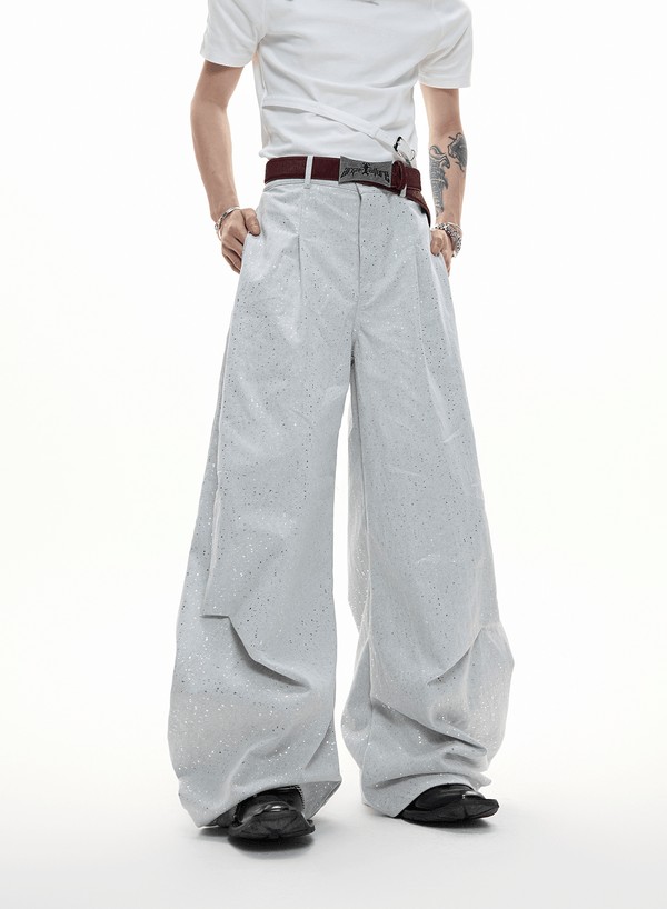 Galaxy Speckle Wide - Leg Trousers - COPPING THREADS - ArguE CulturE