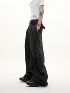 Galaxy Speckle Wide - Leg Trousers - COPPING THREADS - ArguE CulturE