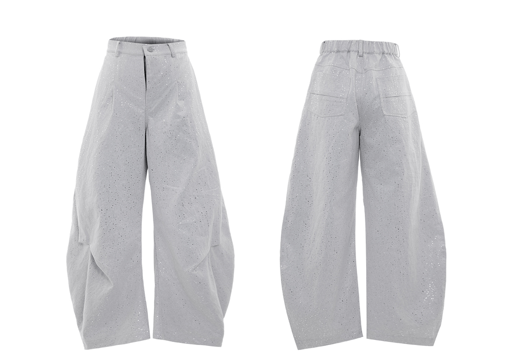 Galaxy Speckle Wide - Leg Trousers - COPPING THREADS - ArguE CulturE