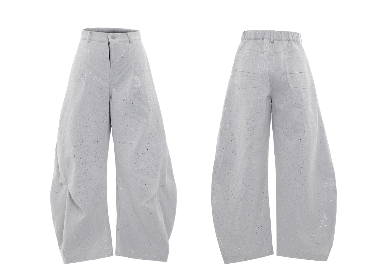 Galaxy Speckle Wide - Leg Trousers - COPPING THREADS - ArguE CulturE