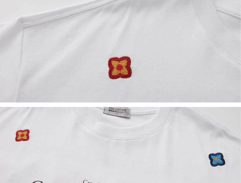 Garden Floral Emblem Graphic Tee - COPPING THREADS - Coldstone
