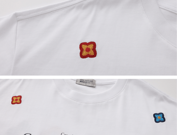 Garden Floral Emblem Graphic Tee - COPPING THREADS - Coldstone