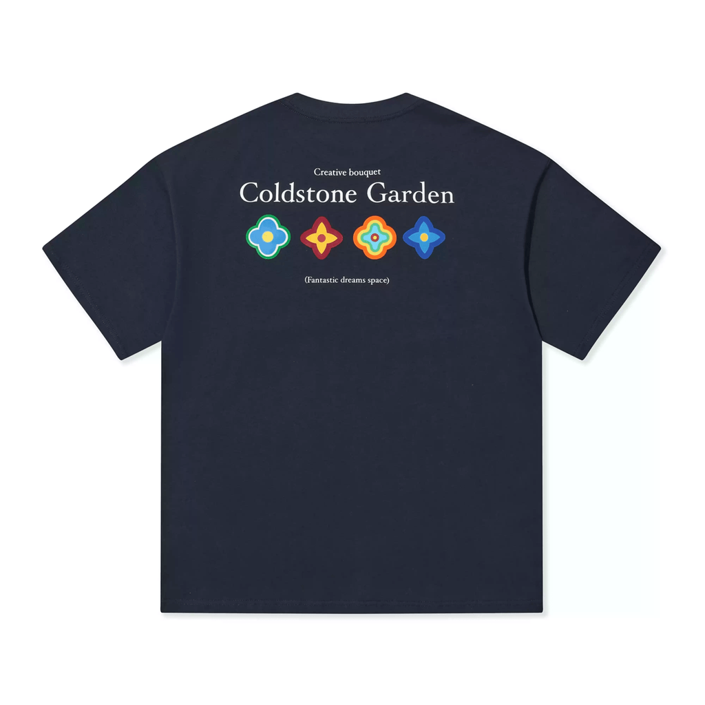 Garden Floral Emblem Graphic Tee - COPPING THREADS - Coldstone