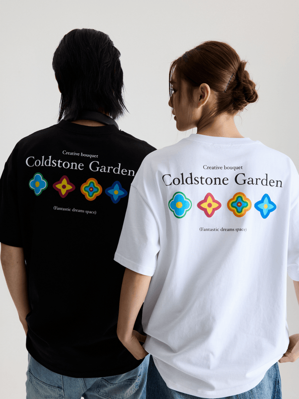Garden Floral Emblem Graphic Tee - COPPING THREADS - Coldstone