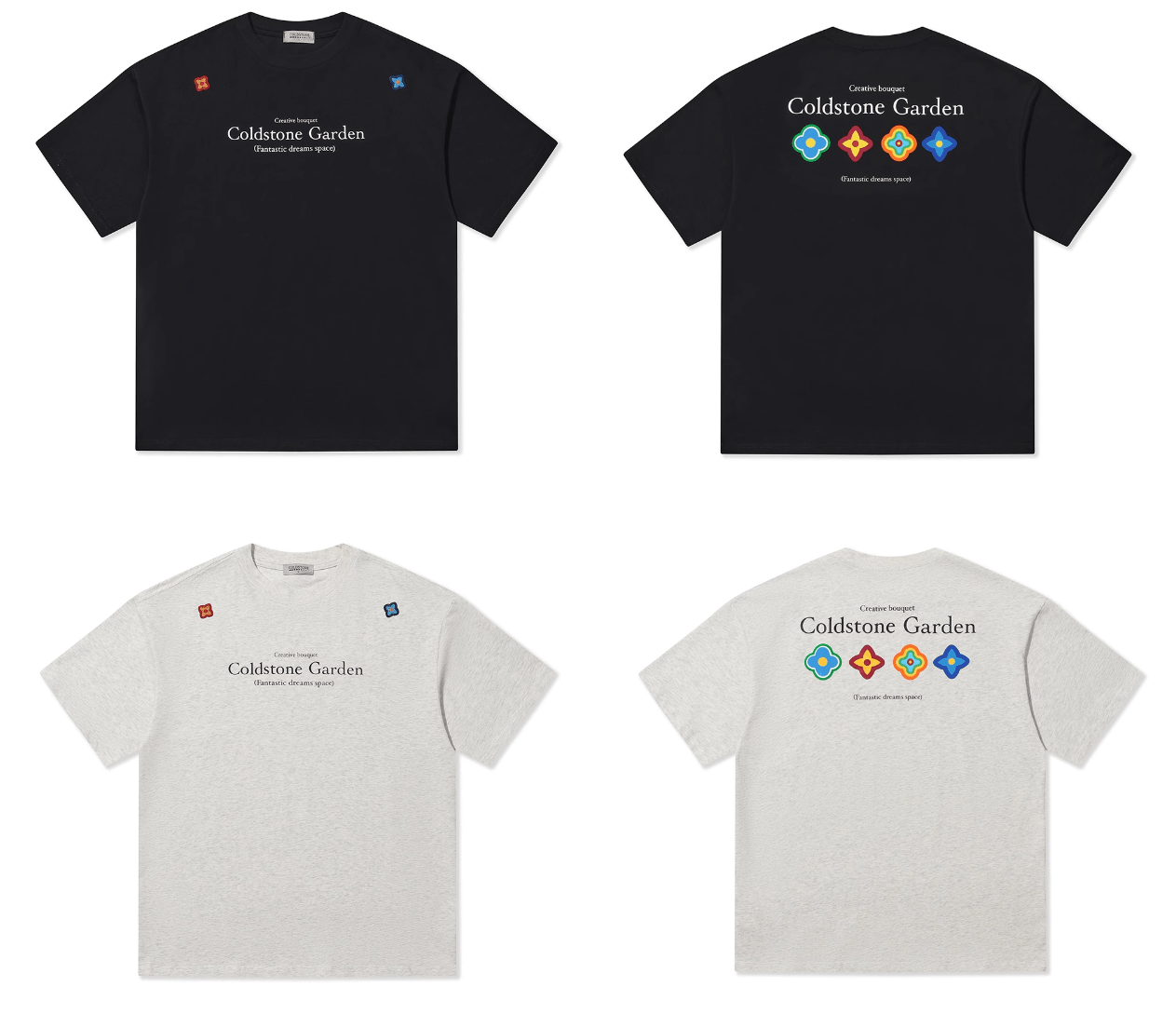 Garden Floral Emblem Graphic Tee - COPPING THREADS - Coldstone