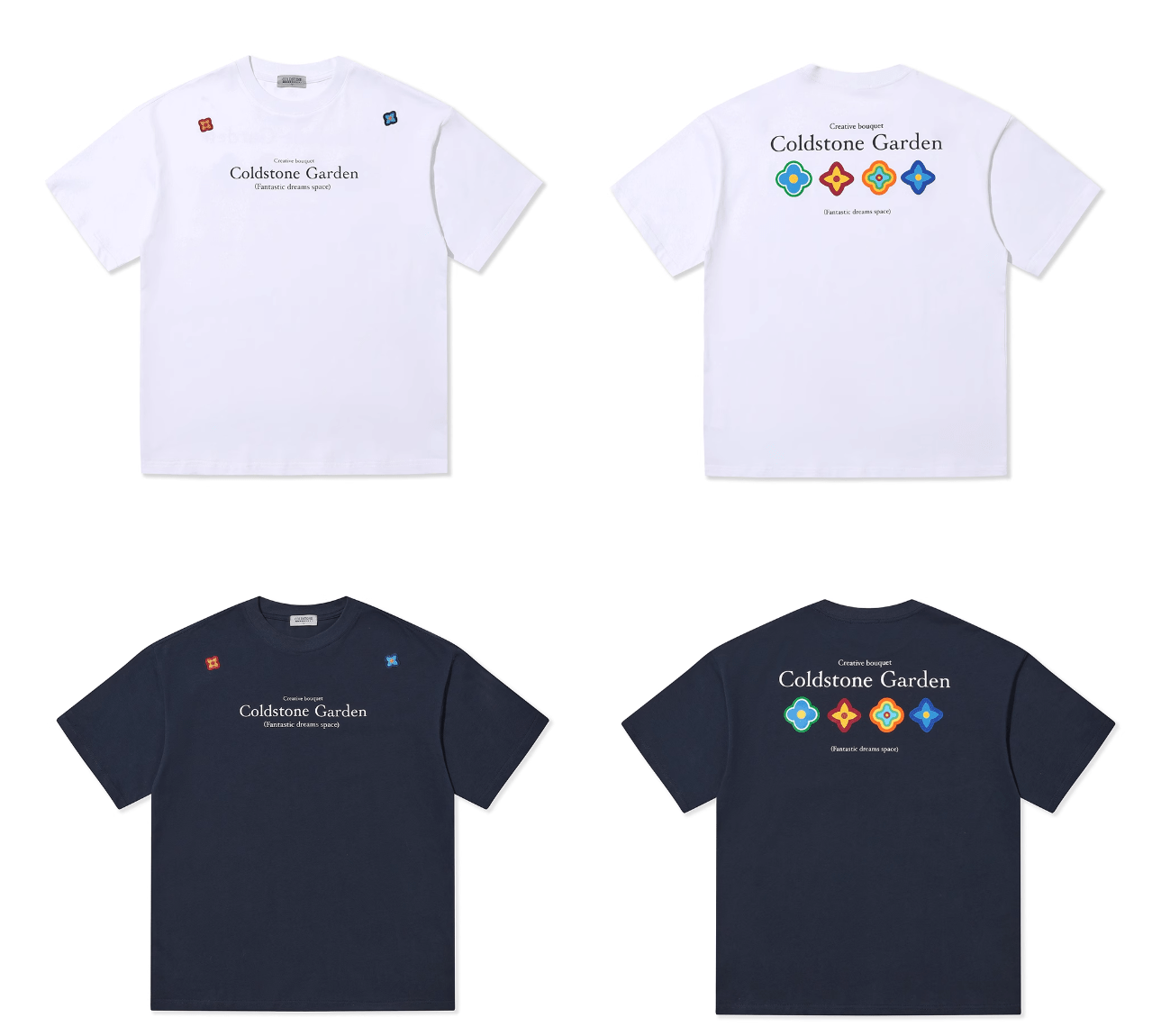 Garden Floral Emblem Graphic Tee - COPPING THREADS - Coldstone