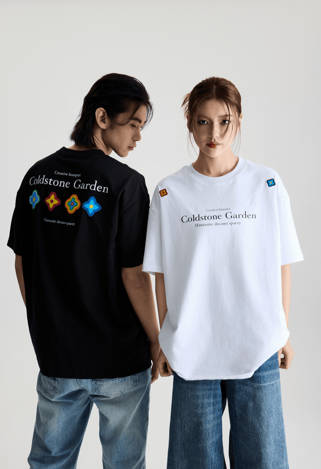 Garden Floral Emblem Graphic Tee - COPPING THREADS - Coldstone Hover Image