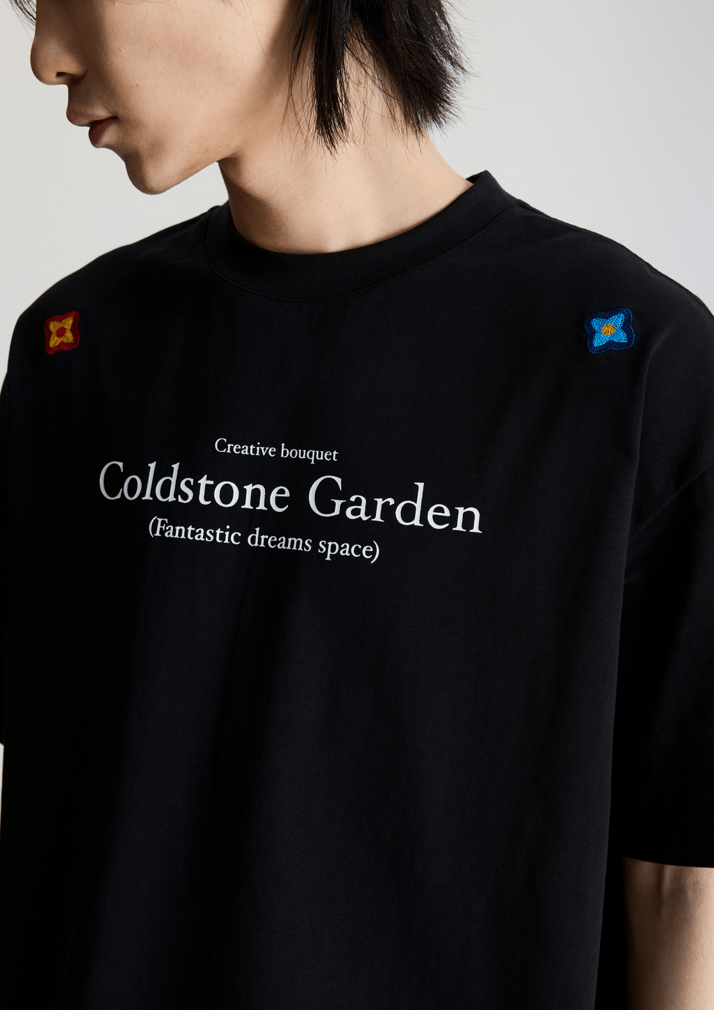 Garden Floral Emblem Graphic Tee - COPPING THREADS - Coldstone