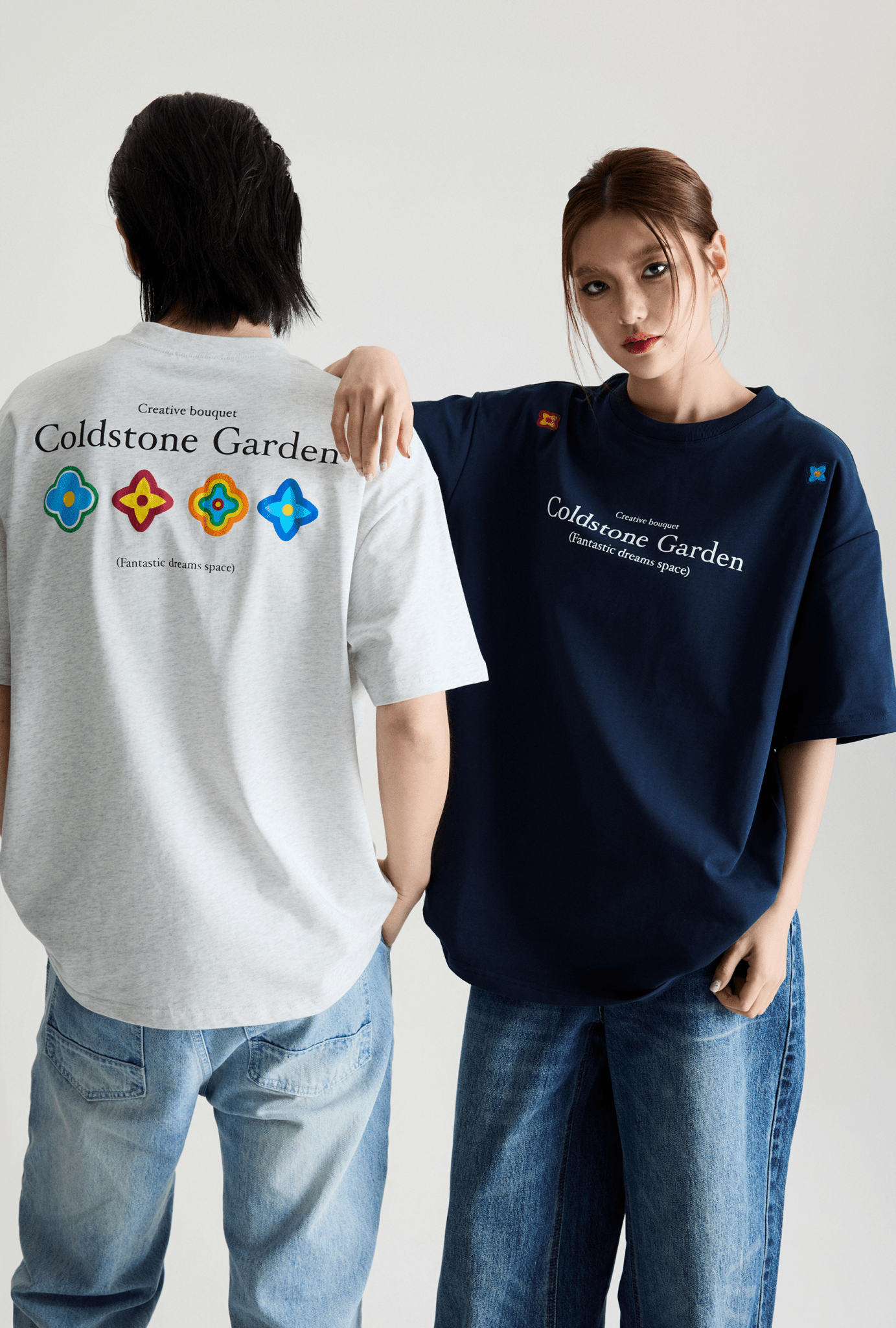 Garden Floral Emblem Graphic Tee - COPPING THREADS - Coldstone