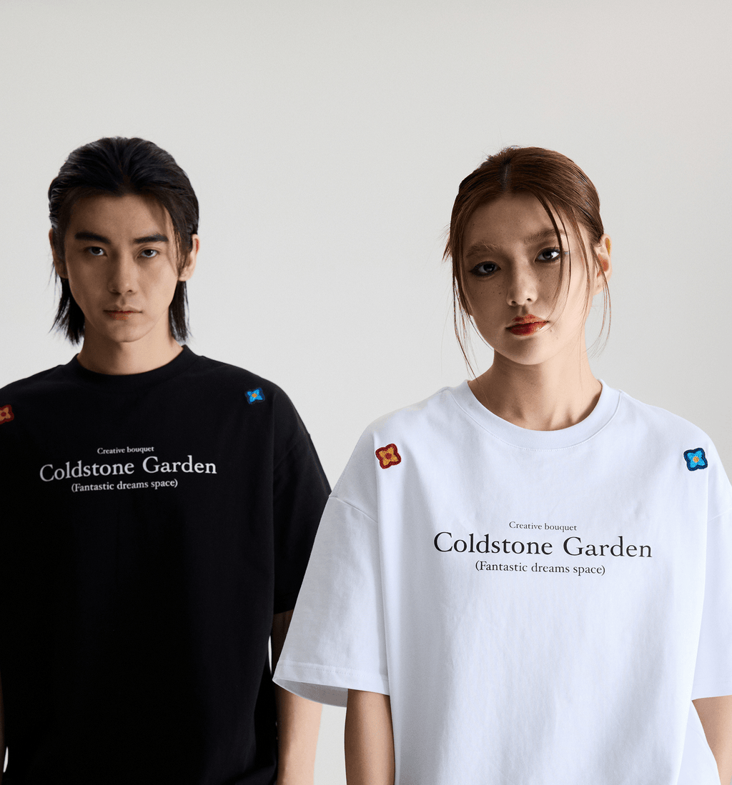 Garden Floral Emblem Graphic Tee - COPPING THREADS - Coldstone