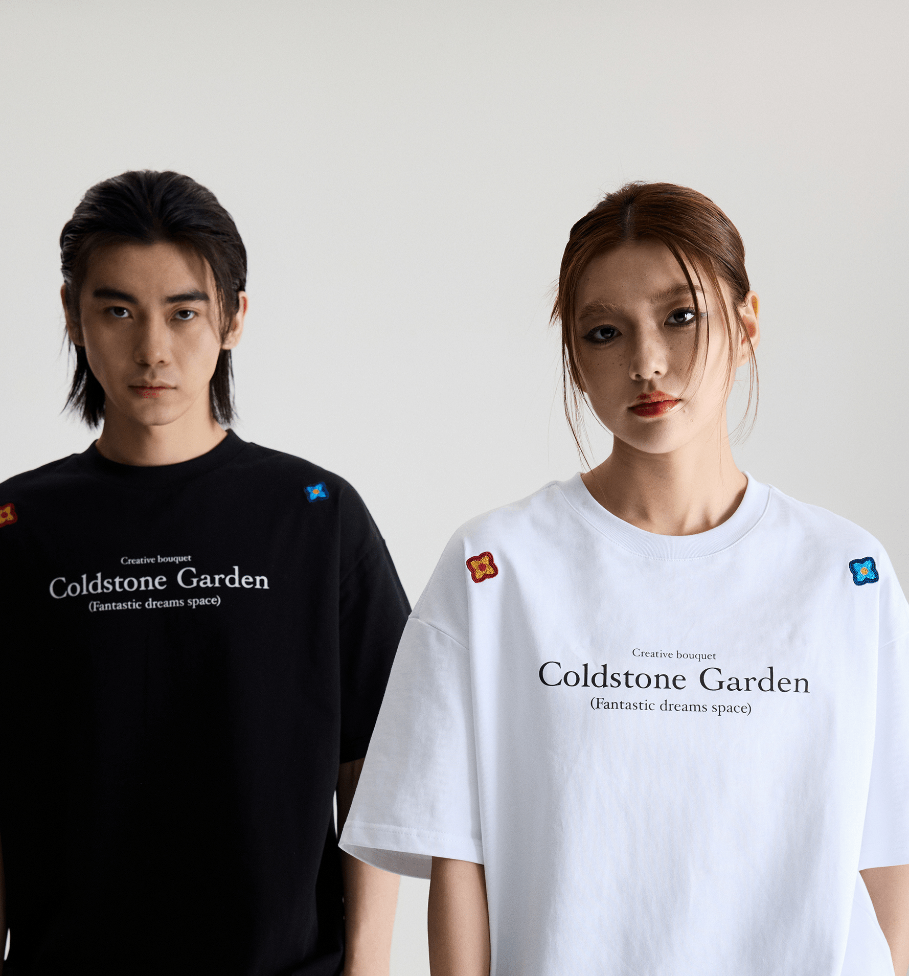 Garden Floral Emblem Graphic Tee - COPPING THREADS - Coldstone