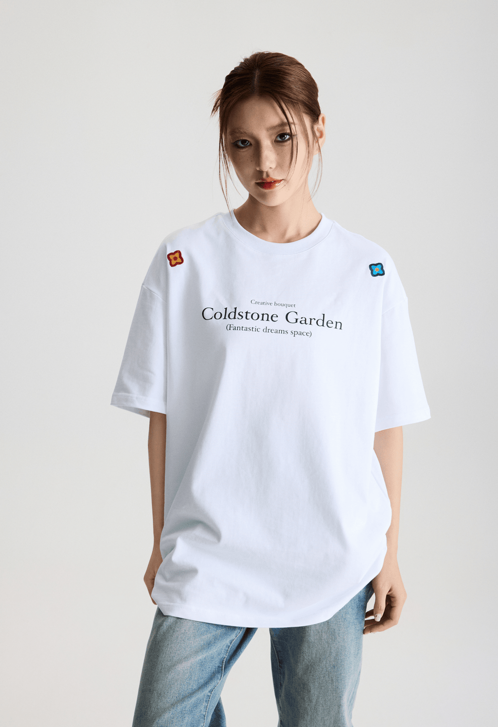 Garden Floral Emblem Graphic Tee - COPPING THREADS - Coldstone