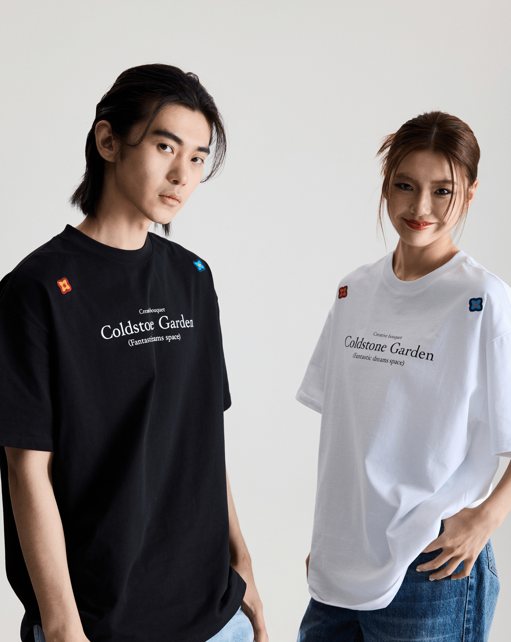 Garden Floral Emblem Graphic Tee - COPPING THREADS - Coldstone