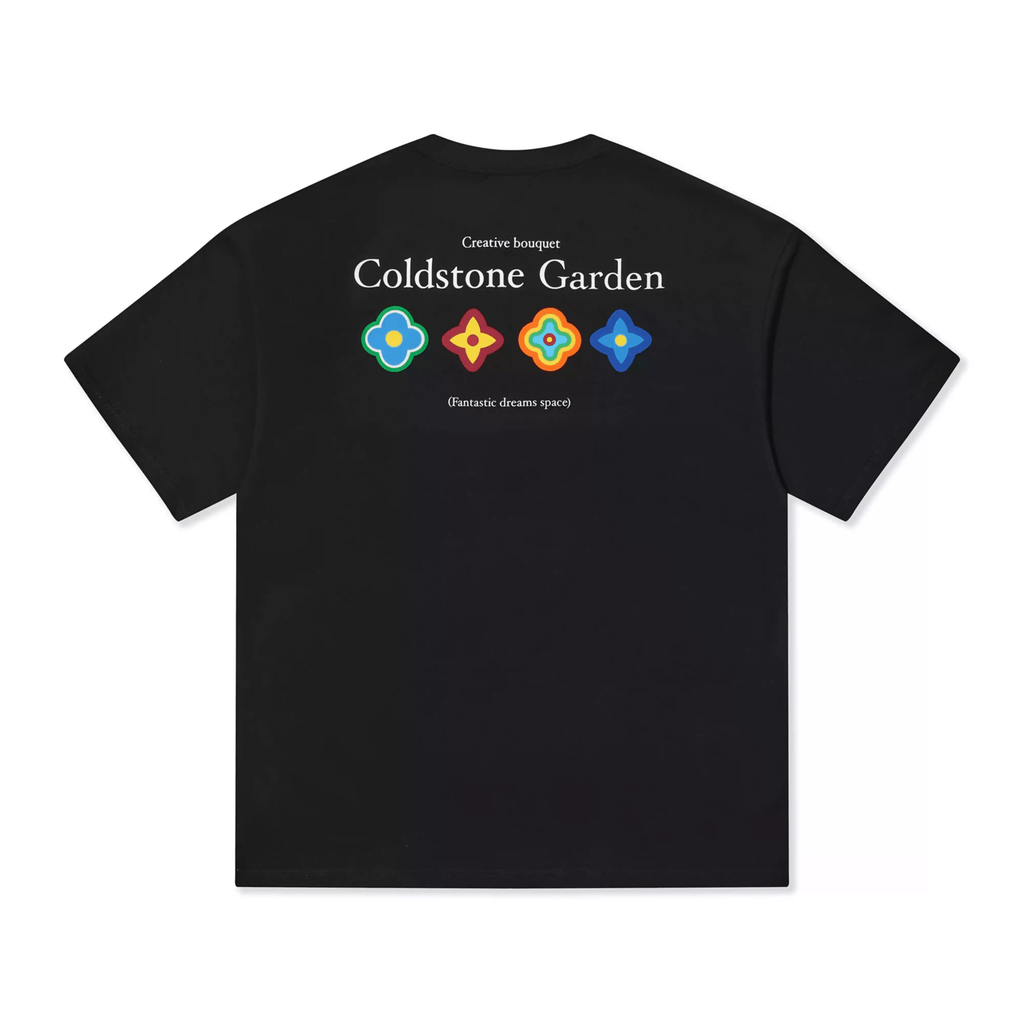 Garden Floral Emblem Graphic Tee - COPPING THREADS - Coldstone
