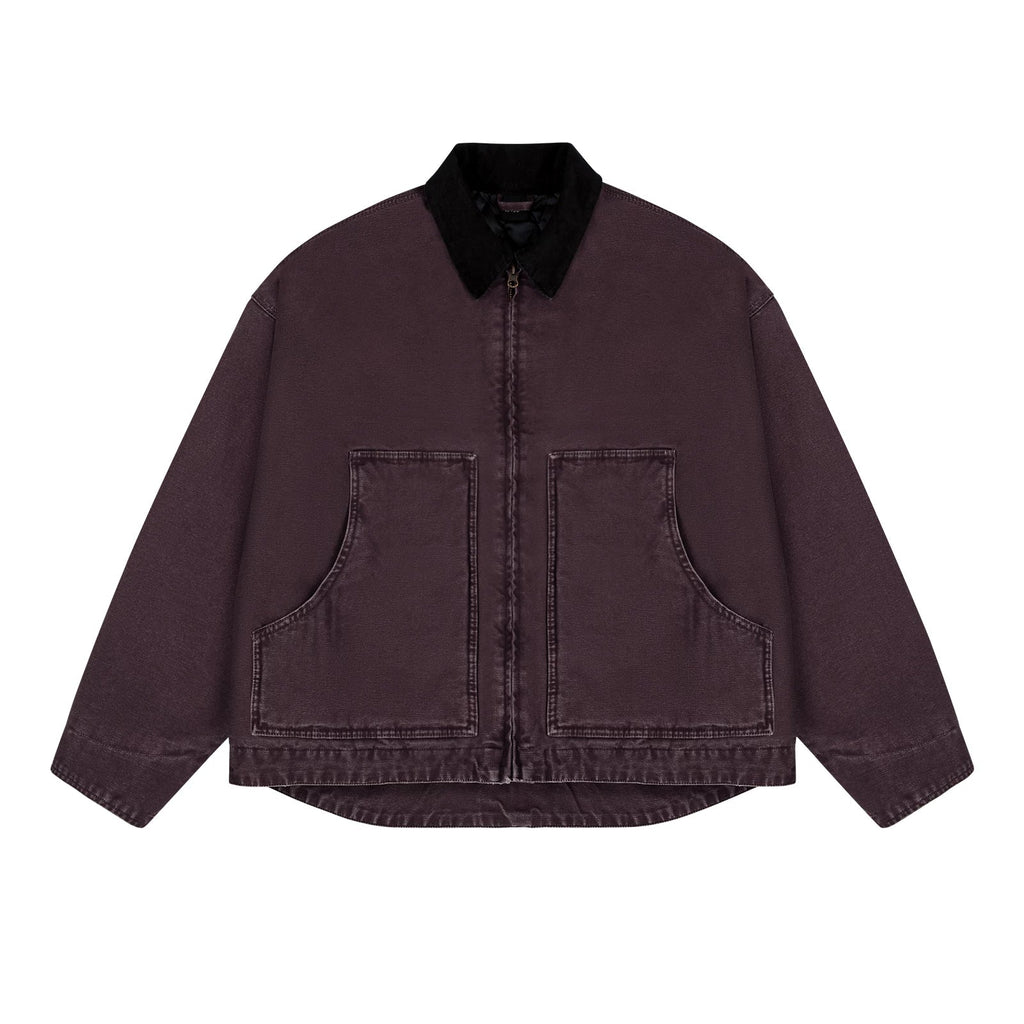 Garment-Dyed Boxy Work Jacket - COPPING THREADS - IDLT