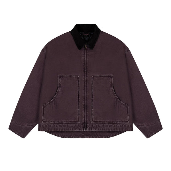 Garment-Dyed Boxy Work Jacket - COPPING THREADS - IDLT