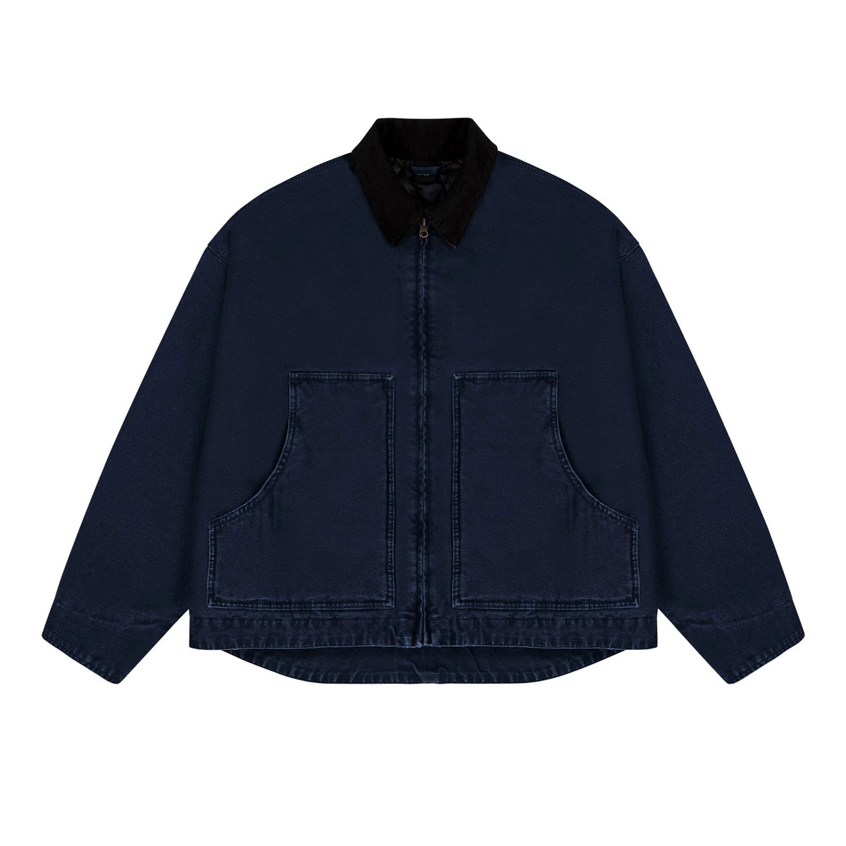 Garment-Dyed Boxy Work Jacket - COPPING THREADS - IDLT