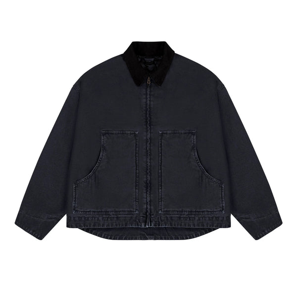 Garment-Dyed Boxy Work Jacket - COPPING THREADS - IDLT