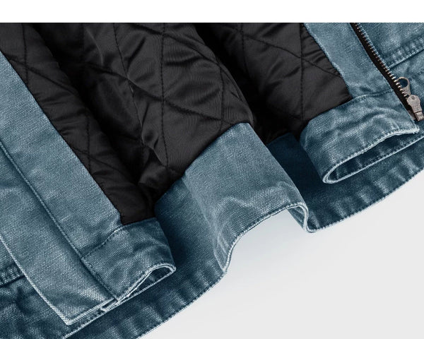 Garment-Dyed Boxy Work Jacket - COPPING THREADS - IDLT