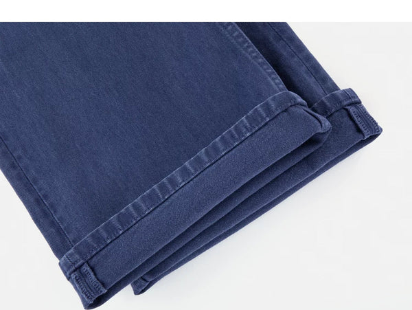 Garment-Dyed Flared Jeans - COPPING THREADS - IDLT