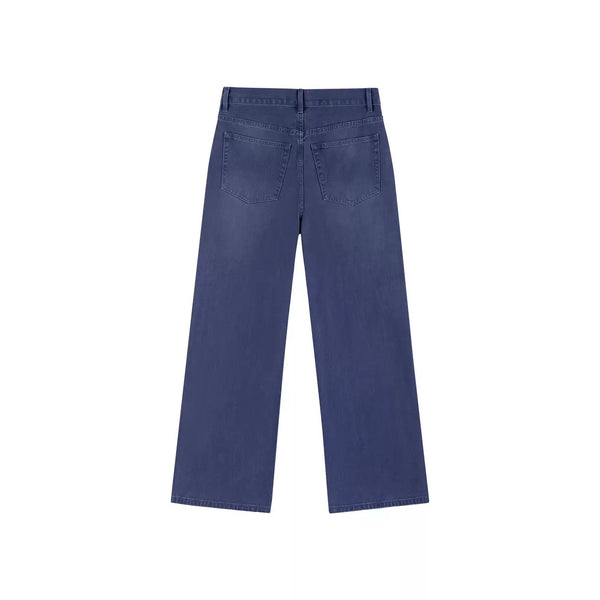 Garment-Dyed Flared Jeans - COPPING THREADS - IDLT