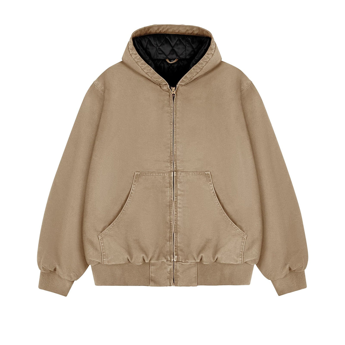 Garment-Dyed Hooded Work Jacket - COPPING THREADS - IDLT