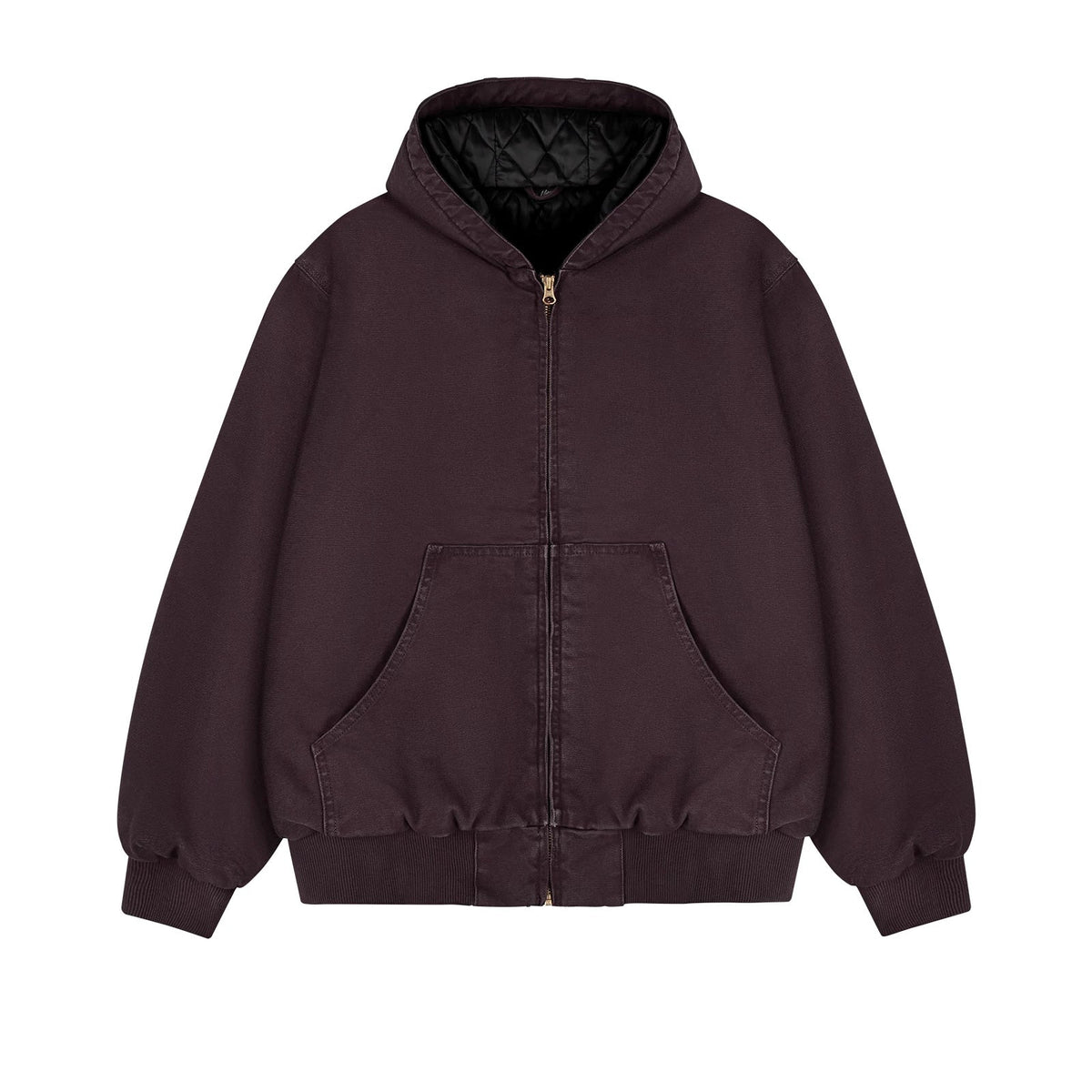 Garment-Dyed Hooded Work Jacket - COPPING THREADS - IDLT