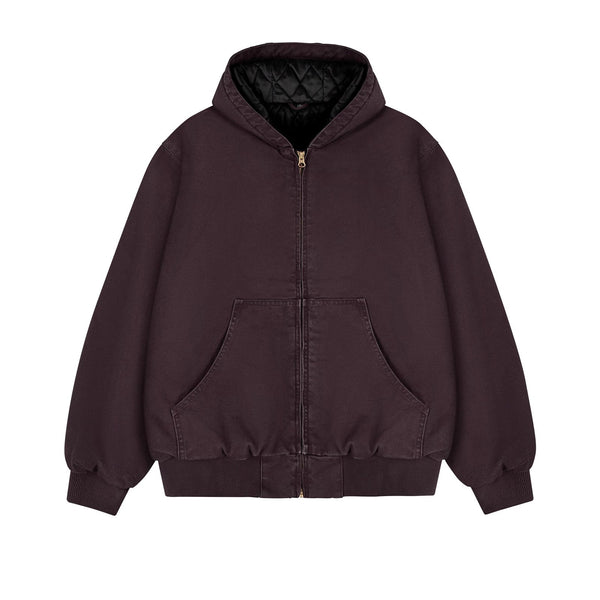 Garment-Dyed Hooded Work Jacket - COPPING THREADS - IDLT