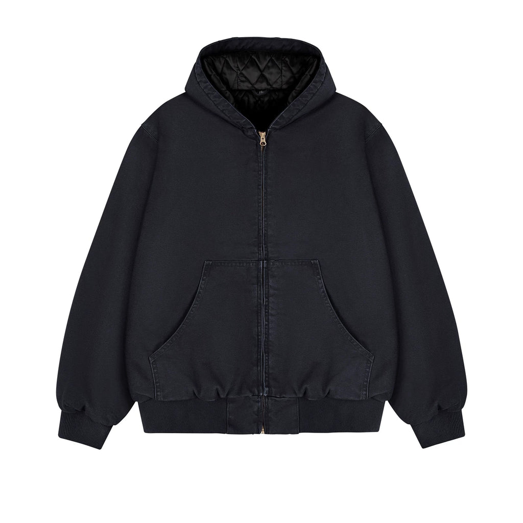 Garment-Dyed Hooded Work Jacket - COPPING THREADS - IDLT