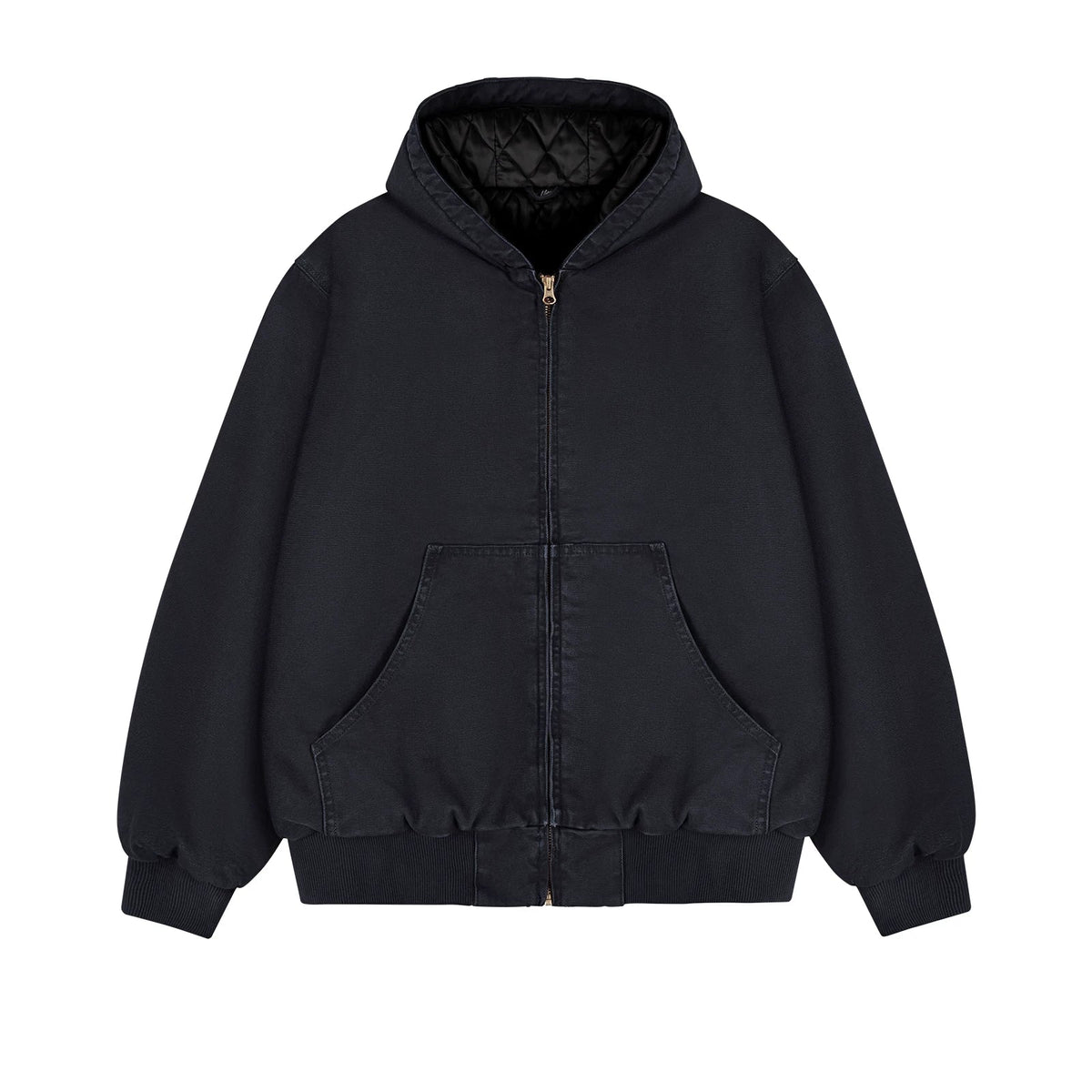 Garment-Dyed Hooded Work Jacket - COPPING THREADS - IDLT