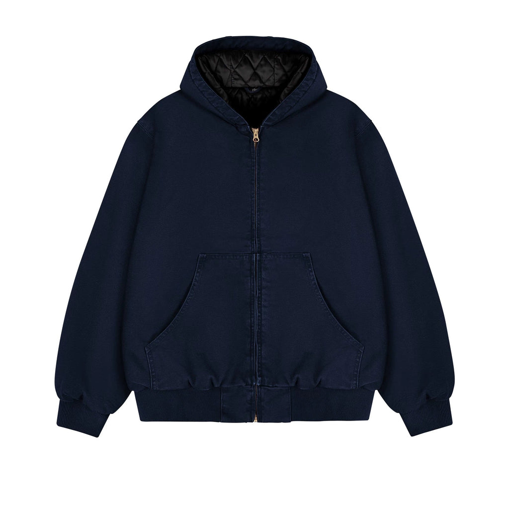 Garment-Dyed Hooded Work Jacket - COPPING THREADS - IDLT
