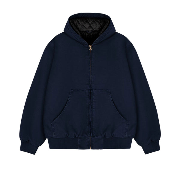 Garment-Dyed Hooded Work Jacket - COPPING THREADS - IDLT