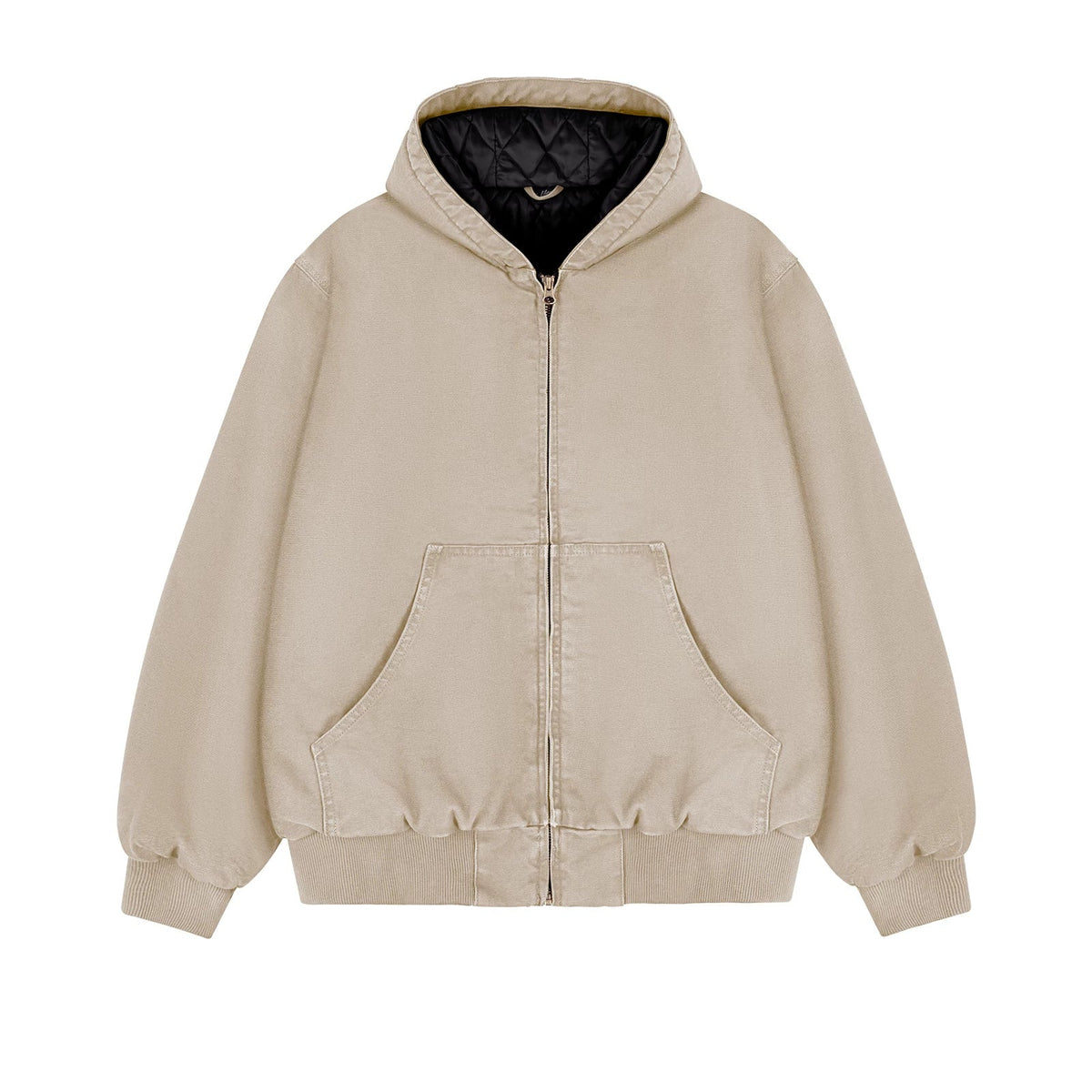 Garment-Dyed Hooded Work Jacket - COPPING THREADS - IDLT