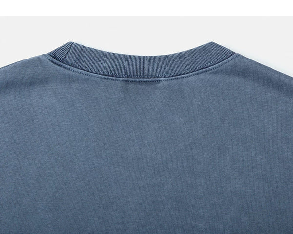 Garment-Dyed Oversized Tee - COPPING THREADS - IDLT