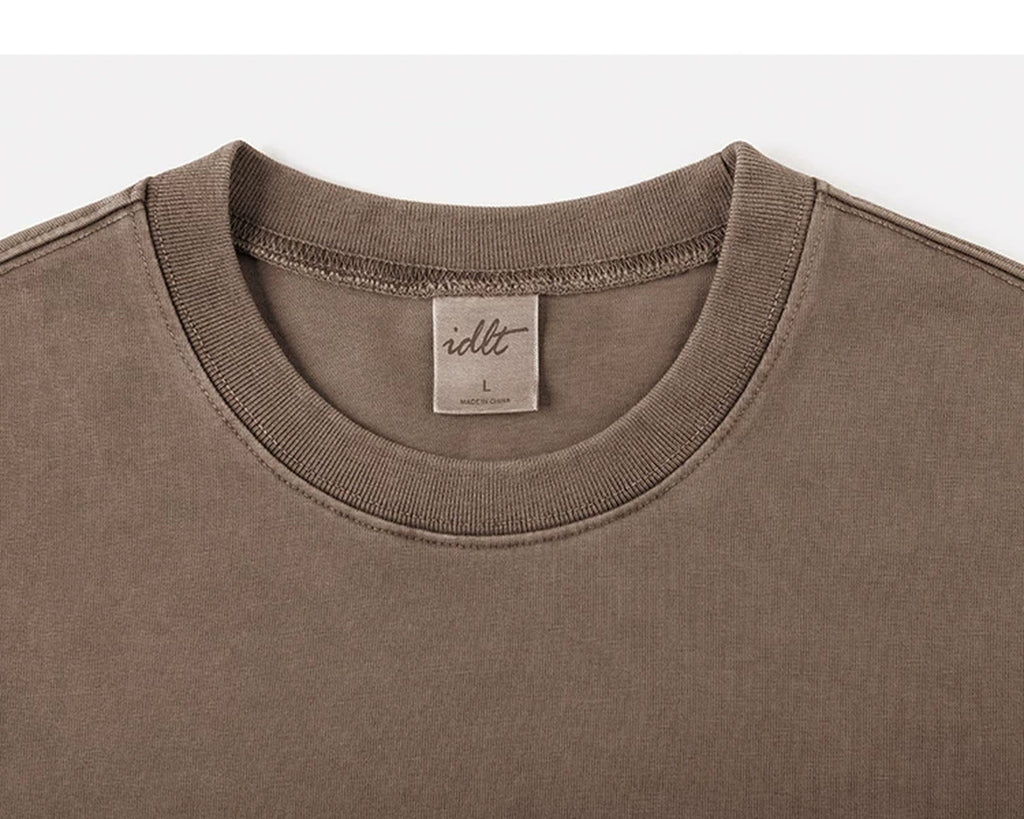 Garment-Dyed Oversized Tee - COPPING THREADS - IDLT