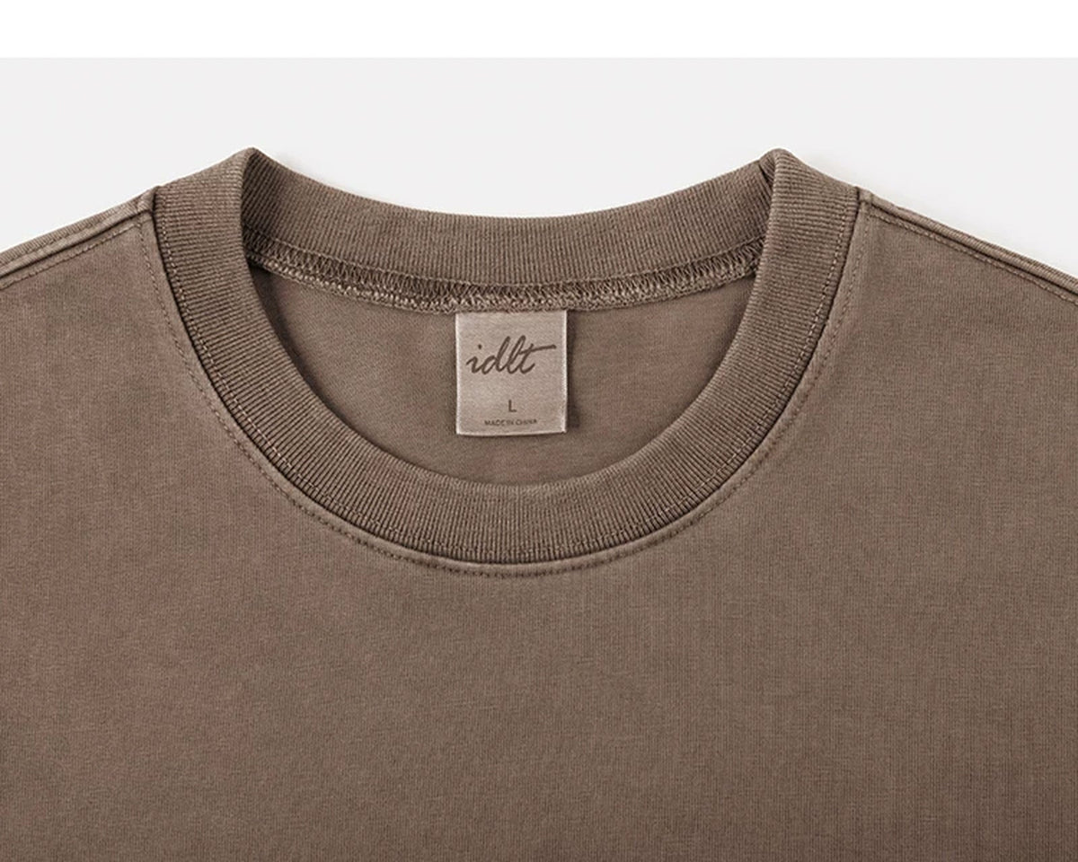 Garment-Dyed Oversized Tee - COPPING THREADS - IDLT