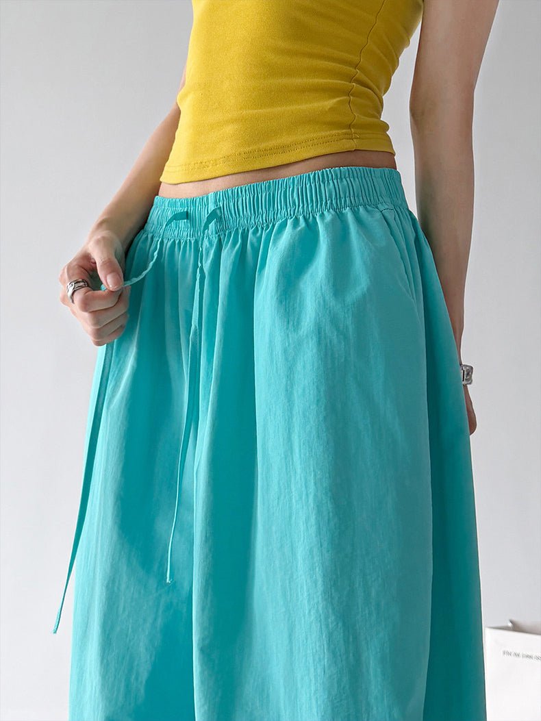 Gathered-Volume Wide-Leg Pants - CT66192 - COPPING THREADS - CT ORIGINALS