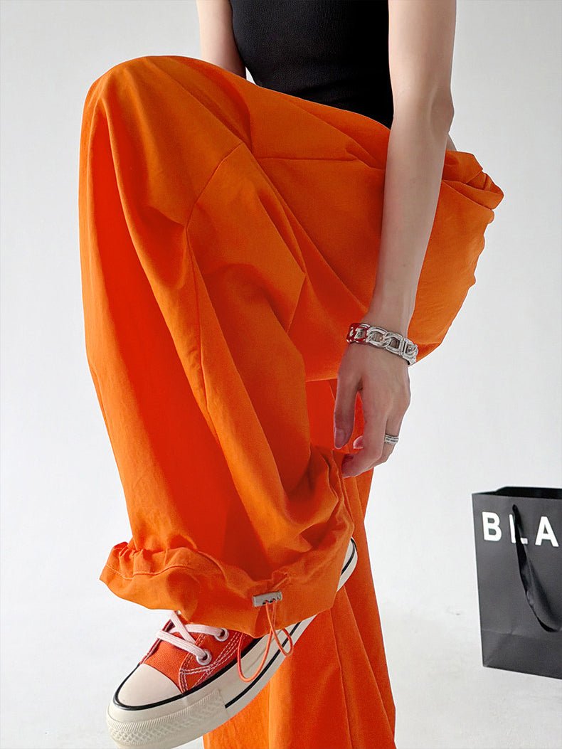 Gathered-Volume Wide-Leg Pants - CT66192 - COPPING THREADS - CT ORIGINALS