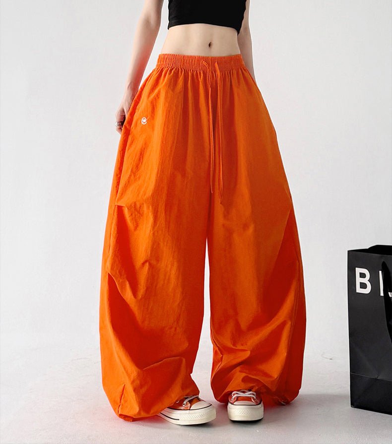 Gathered-Volume Wide-Leg Pants - CT66192 - COPPING THREADS - CT ORIGINALS