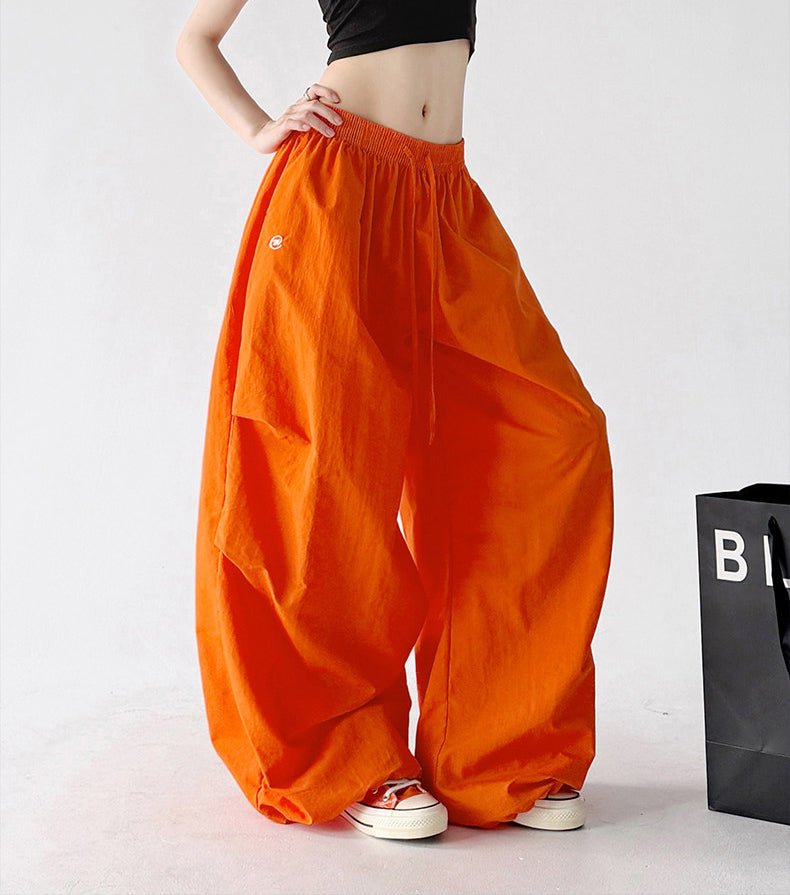 Gathered-Volume Wide-Leg Pants - CT66192 - COPPING THREADS - CT ORIGINALS