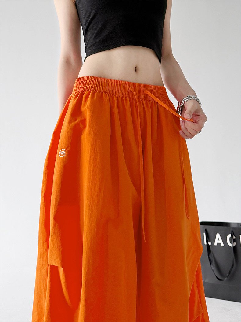 Gathered-Volume Wide-Leg Pants - CT66192 - COPPING THREADS - CT ORIGINALS