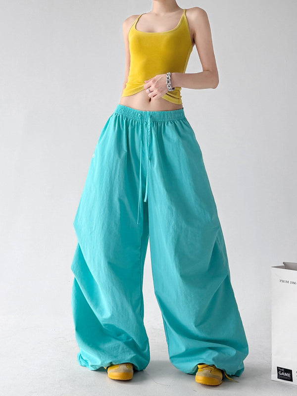 Gathered-Volume Wide-Leg Pants - CT66192 - COPPING THREADS - CT ORIGINALS