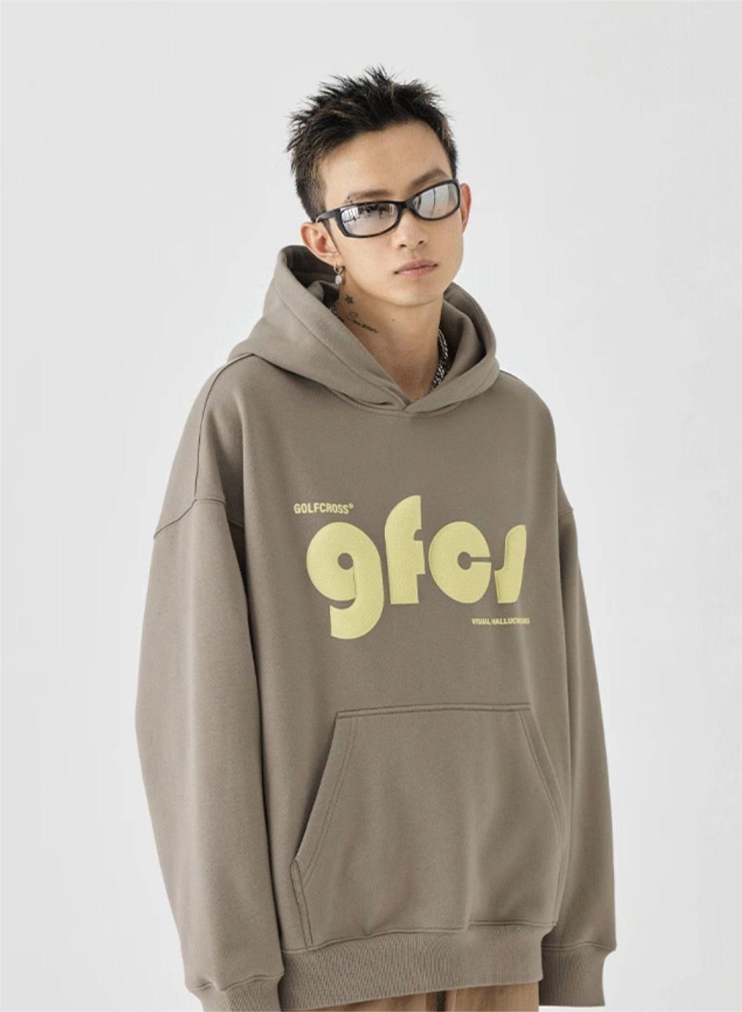 GFCS Letter Puff Print Hoodie - COPPING THREADS - CT Select