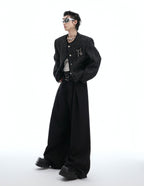 Glossy Textured Luxury Tweed Jacket - COPPING THREADS - ArguE CulturE